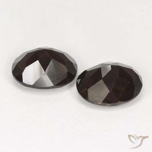 Shop natural 5.19ct Marron foncé Quartz fumé gems, ovale, from Brésil at GemSelect. In stock, global shipping!