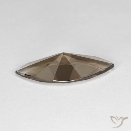 Quartz fumé Marron chaud naturelle Marquise, 2.52 ct, VVS
