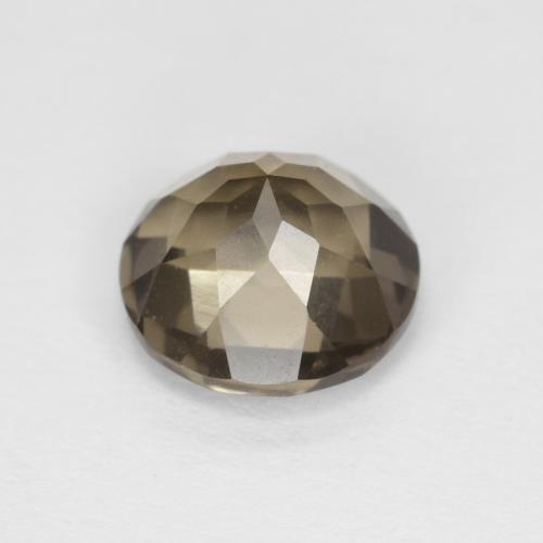 Quartz fumé Medium Light-Brown naturelle Tour, 1.22 ct, VVS