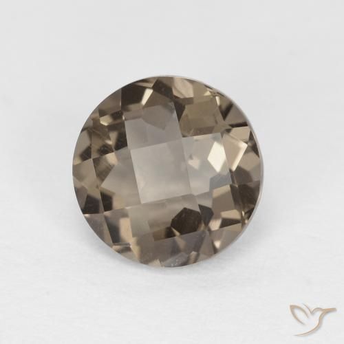 Quartz fumé Marron ambré naturelle Tour, 1.27 ct, VVS