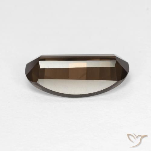 Quartz fumé Brun moyen naturelle ovale, 2.85 ct, VVS