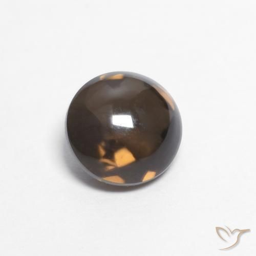 Quartz fumé Marron foncé naturelle Tour, 0.88 ct, Transparent