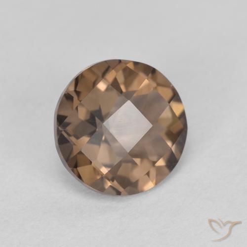 Quartz fumé Marron clair naturelle Tour, 1.19 ct, VVS