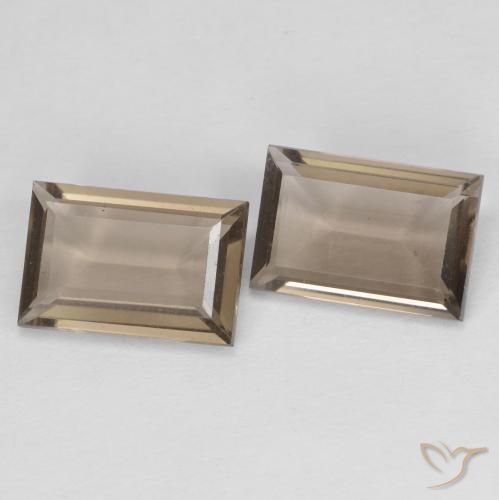 Shop natural 2.82ct Marron chaud Quartz fumé gems, Baquette, from Brésil at GemSelect. In stock, global shipping!