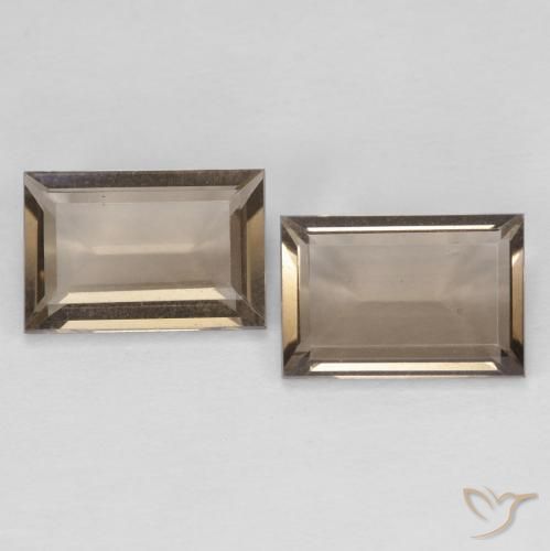 Shop natural 2.82ct Marron chaud Quartz fumé gems, Baquette, from Brésil at GemSelect. In stock, global shipping!
