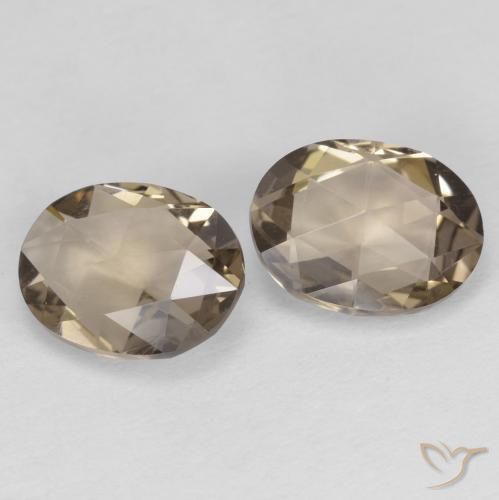 Shop natural 2.25ct Bois brun Quartz fumé gems, ovale, from Brésil at GemSelect. In stock, global shipping!