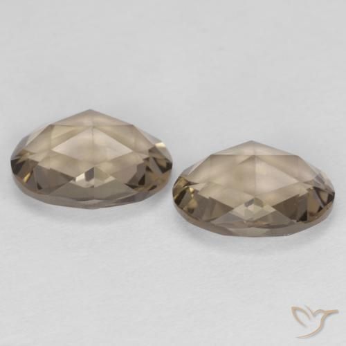Shop natural 2.25ct Bois brun Quartz fumé gems, ovale, from Brésil at GemSelect. In stock, global shipping!