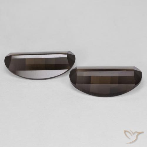 Shop natural 4.94ct Brun caryer Quartz fumé gems, ovale, from Brésil at GemSelect. In stock, global shipping!