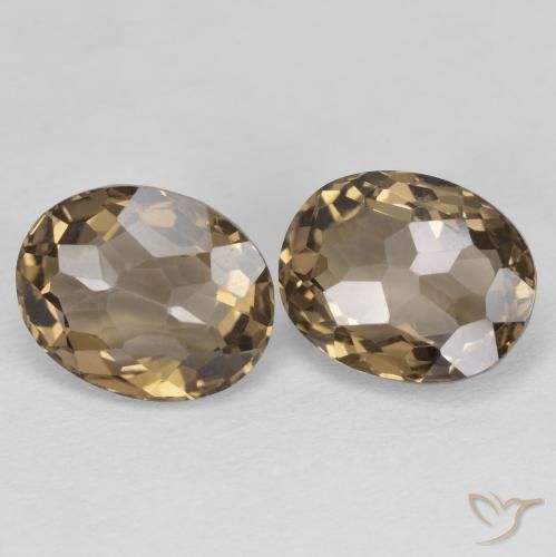 Shop natural 4.52ct Brun moyen Quartz fumé gems, ovale, from Brésil at GemSelect. In stock, global shipping!