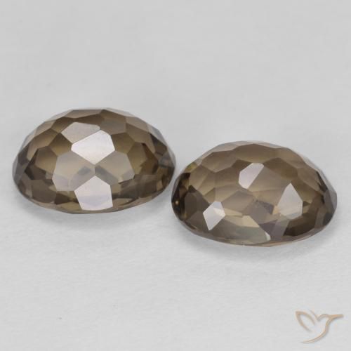 Shop natural 4.52ct Brun moyen Quartz fumé gems, ovale, from Brésil at GemSelect. In stock, global shipping!
