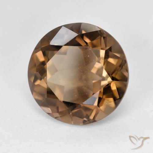 Quartz fumé Marron clair naturelle Tour, 5.58 ct, VVS-VS