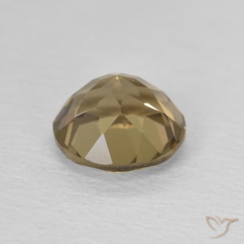 Quartz fumé Marron ambré naturelle Tour, 1.26 ct, VVS