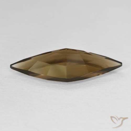 Quartz fumé Brun pain d'épices naturelle Fantaisie, 4.75 ct, VVS