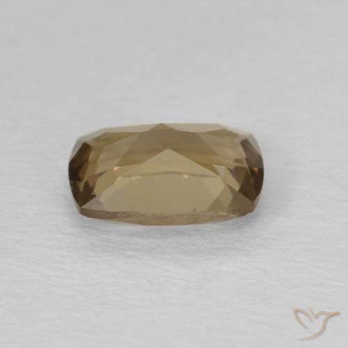 Quartz fumé Brun moka naturelle Coussin, 0.81 ct, VVS