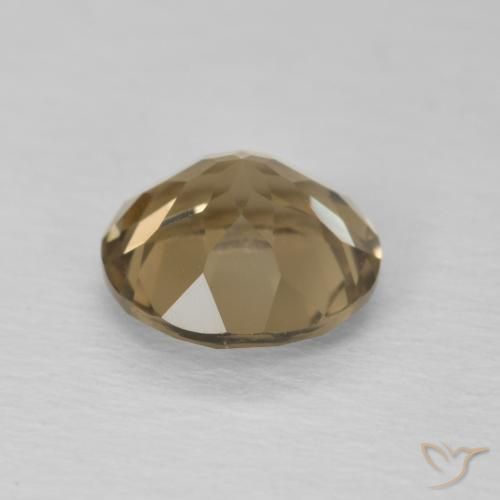 Quartz fumé Medium Light-Brown naturelle Tour, 1.06 ct, VVS