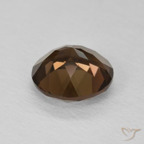 Quartz fumé Brun moyen naturelle Tour, 1.20 ct, VVS