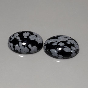 Achetez naturel ct multicolore obsidienne flocon de neige gems, coupe ovale, en provenance mexique chez gemselect. en stock, livraison internationale!