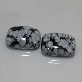Achetez naturel ct multicolore obsidienne flocon de neige gems, coupe coussin, en provenance mexique chez gemselect. en stock, livraison internationale!
