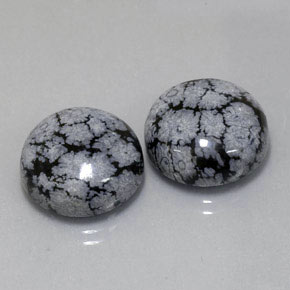 Achetez naturel ct multicolore obsidienne flocon de neige gems, coupe roude, en provenance mexique chez gemselect. en stock, livraison internationale!