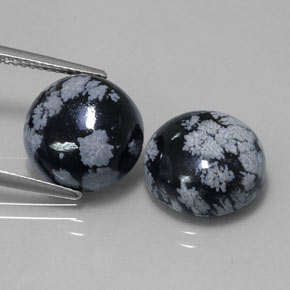 Achetez naturel ct multicolore obsidienne flocon de neige gems, coupe roude, en provenance mexique chez gemselect. en stock, livraison internationale!