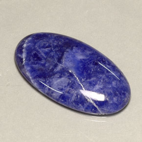 Sodalite Violet Bleu naturelle Coupe ovale, 24.08 ct, Opaque