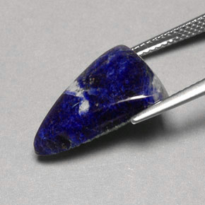 Sodalite Violet Bleu naturelle Trillion, 6.66 ct, Opaque
