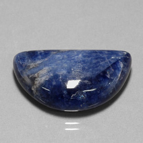 Sodalite Violet Bleu naturelle Forme fantaisie, 21.26 ct, Opaque