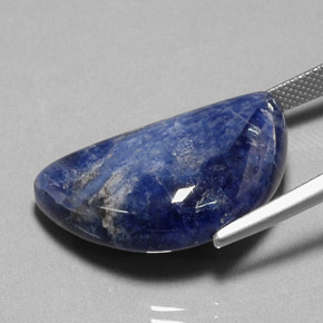 Sodalite Violet Bleu naturelle Forme fantaisie, 21.26 ct, Opaque