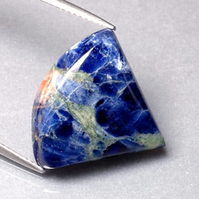 Sodalite bleue naturelle forme fantaisie, 10,30 ct, opaque