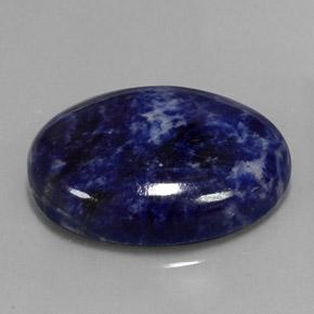 Sodalite bleue naturelle coupe ovale, 44,71 ct, opaque