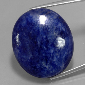 Sodalite Violet Bleu naturelle Coupe ovale, 42.99 ct, Opaque