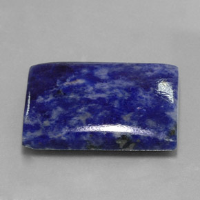 Sodalite bleue naturelle baguette, 30,07 ct, opaque
