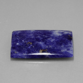 Sodalite Violet Bleu naturelle Baquette, 21.41 ct, Opaque