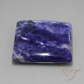Sodalite Bleu marine naturelle Carré, 78.48 ct, Opaque