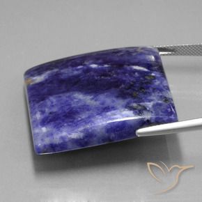 Sodalite Bleu marine naturelle Carré, 78.48 ct, Opaque