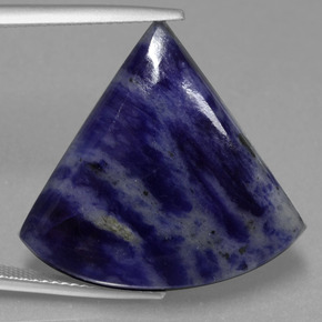 Sodalite Violet Bleu naturelle Forme fantaisie, 22.74 ct, Opaque