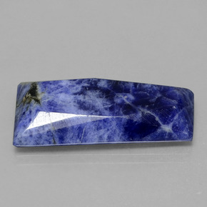 Sodalite Violet Bleu naturelle Forme fantaisie, 20.69 ct, Opaque