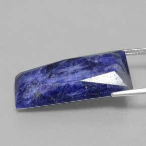 Sodalite Violet Bleu naturelle Forme fantaisie, 20.55 ct, Opaque