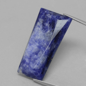 Sodalite Violet Bleu naturelle Forme fantaisie, 20.06 ct, Opaque