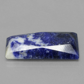 Sodalite Violet Bleu naturelle Forme fantaisie, 20.28 ct, Opaque