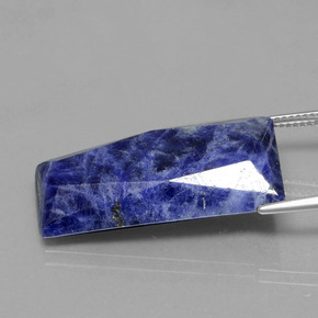 Sodalite bleue naturelle forme fantaisie, 19,19 ct, opaque