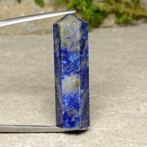 Sodalite bleu violet naturelle forme fantaisie, 26,34 ct, opaque