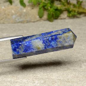 Sodalite bleu violet naturelle forme fantaisie, 26,34 ct, opaque