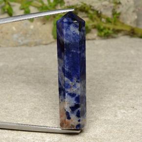 Sodalite bleue naturelle forme fantaisie, 24,34 ct, opaque