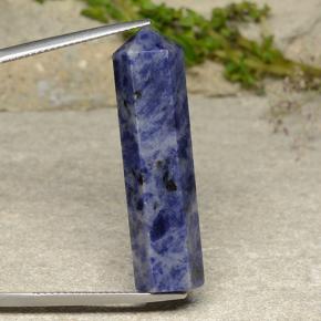 Sodalite Bleu multicolore naturelle Forme fantaisie, 24.04 ct, Opaque