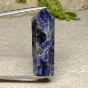 Sodalite Violet Bleu naturelle Forme fantaisie, 17.02 ct, Opaque