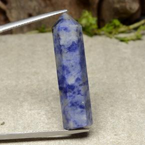 Sodalite bleue naturelle forme fantaisie, 22,16 ct, opaque