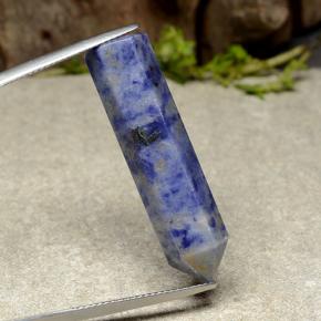 Sodalite bleue naturelle forme fantaisie, 22,16 ct, opaque