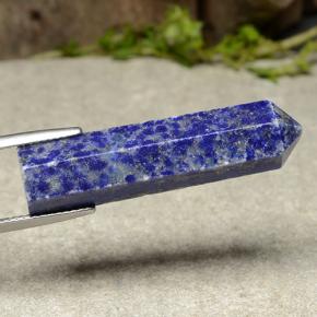Sodalite bleu multicolore naturelle forme fantaisie, 24,16 ct, opaque