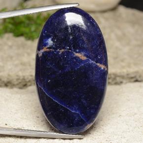Sodalite Multicolore naturelle Coupe ovale, 25.36 ct, Opaque